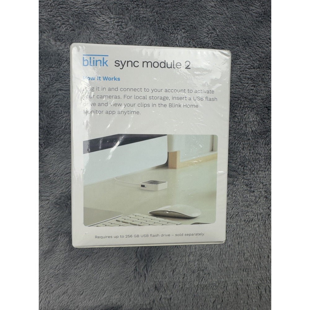 Blink Mini Indoor Security Camera 2 Pack + Sync Module 2 Alexa Two-Way Audio New - Picture 10 of 13
